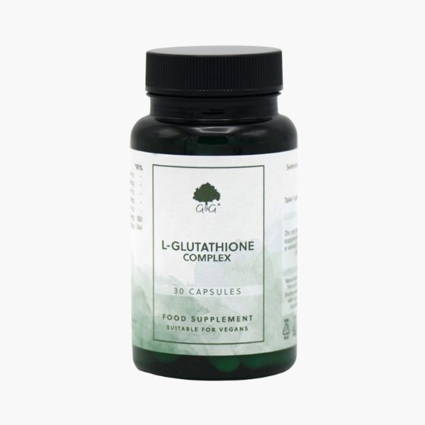 Антиоксидант Глутатіон комплекс від G&G: для здоров’я та захисту клітин | L-Glutathione Complex | 30 капсул