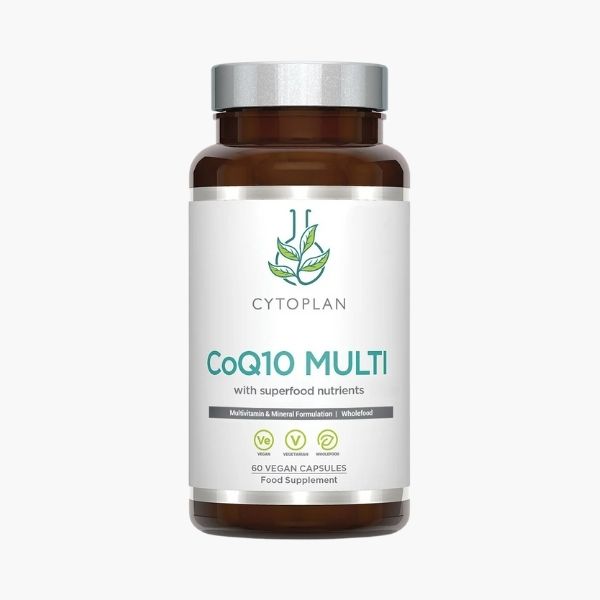 Коензим Q10 мультивітамінний комплекс для дорослих від Cytoplan | CoQ10 Multi | 60 capsules