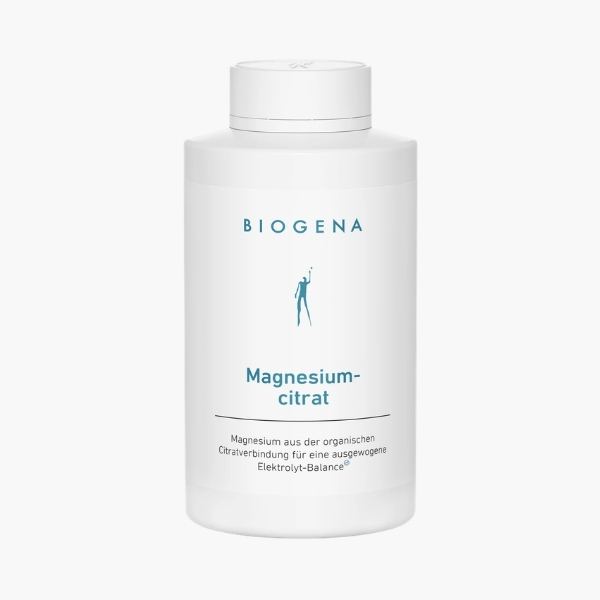 Цитрат магнію від Biogena – легкозасвоювана форма для підтримки здоров’я | Magnesiumcitrat | 90 капсул