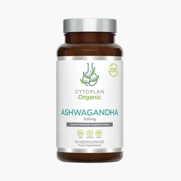 Ашваганда – органічний адаптоген від Сайтоплан | Organic Ashwagandha Cytoplan | 60 capsules