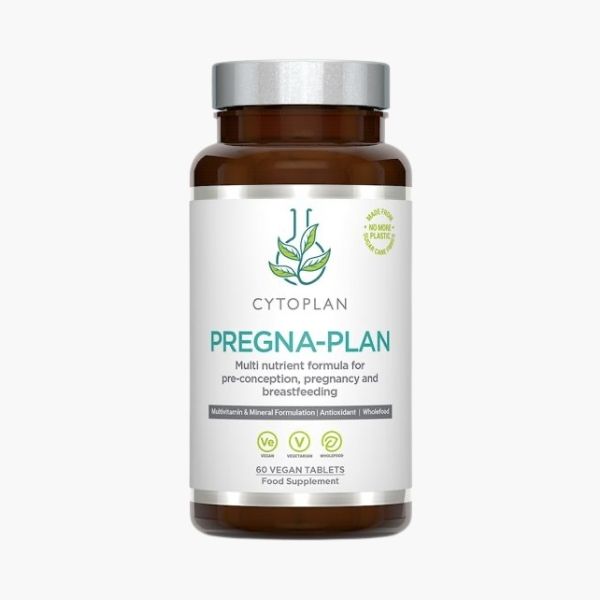 Прегнаплан витамины для беременных от Cytoplan для здорового развития плода | Pregna-Plan Pregnancy Multivitamin | 60 tablets