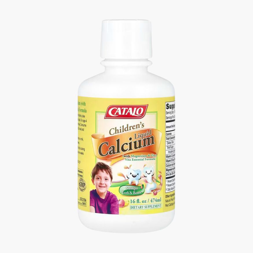Рідкий кальцій для дітей з цинком і магнієм від Catalo Naturals
