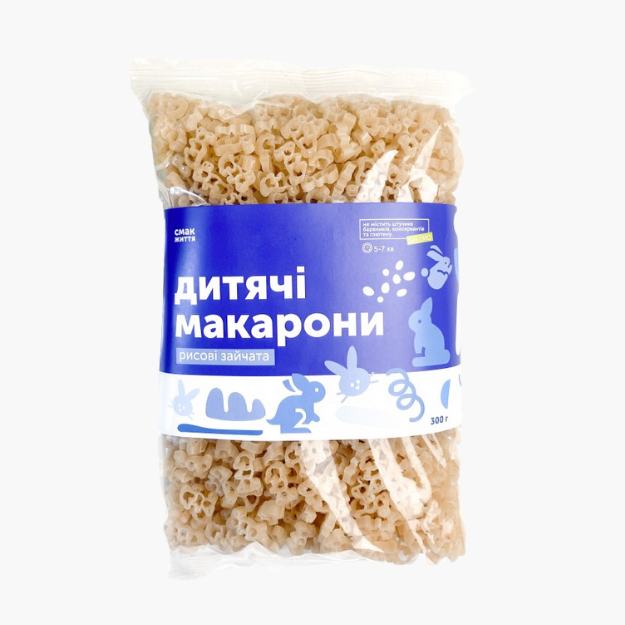 Рисові макарони для дітей “Зайчата” від Смак Життя – ідеальний вибір для дітей без глютену