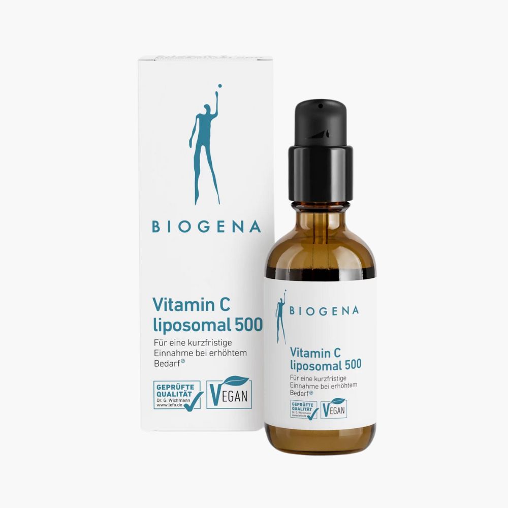 Вітамін С ліпосомальний 500 від Biogena – максимальне засвоєння та підтримка імунітету | Vitamin C liposomal 500 | 60 мл