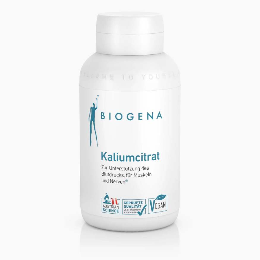 Цитрат калія від Біогена | Potassium citrate Biogena | 120 капсул