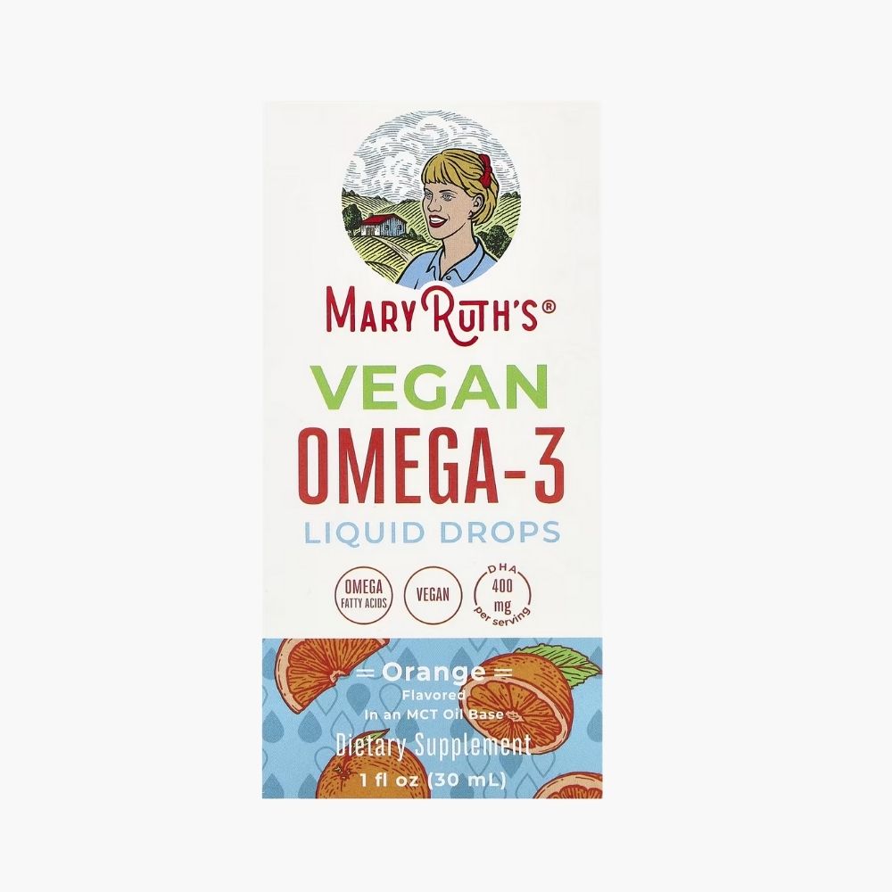 Веган Омега-3 MaryRuth’s для покращення здоров’я головного мозку