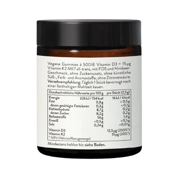 Жевательные детские конфеты с витамином D3+K2