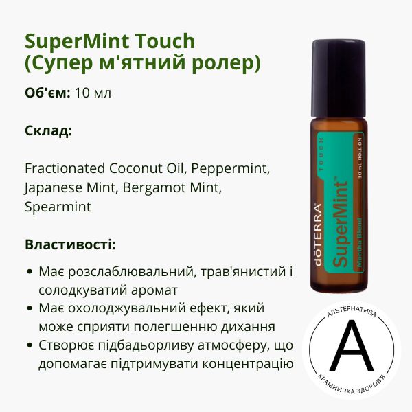 Супер м'ятний ролер