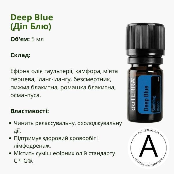Ефірна олія Діп Блю