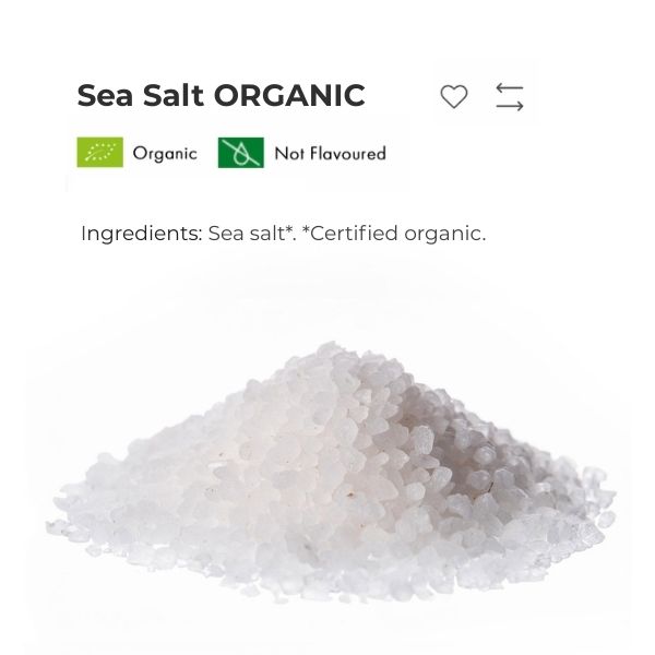 Морська сіль ORGANIC