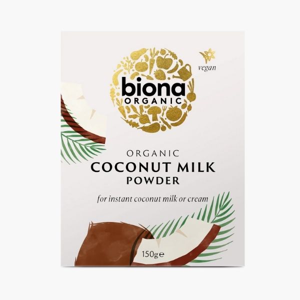 Сухе кокосове молоко — натуральний органічний порошок | Biona Organic Coconut milk powder | 150 g