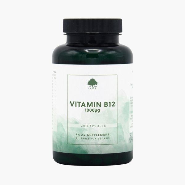Вітамін Б12 — метилкобаламін 1000 мкг | G&G Vitamin B12 1000mcg | 120 капсул