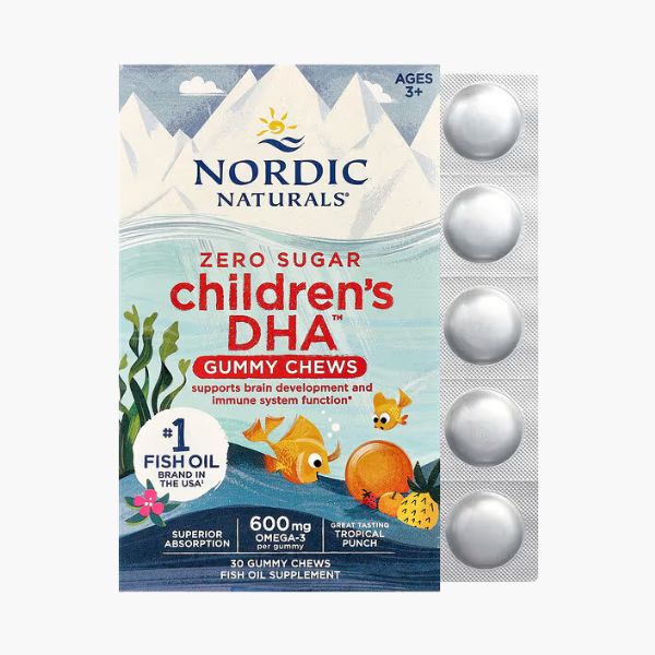Омега 3 дитяча від 3 років | Nordic Naturals Children DHA Gummy Chews | 30 жувальних таблеток
