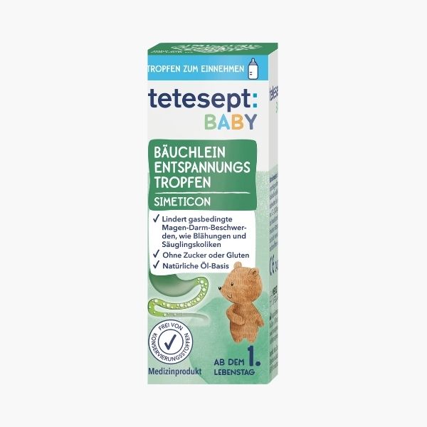 Tetesept Baby Bäuchlein Entspannungstropfen — краплі від коліків для немовлят | 20 ml