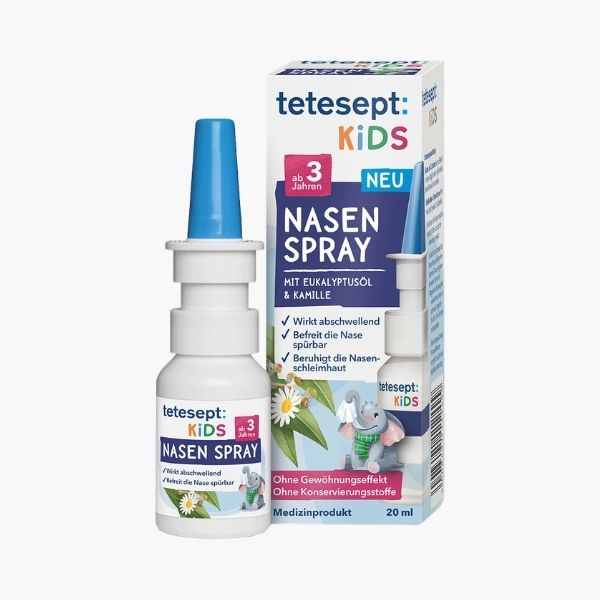Tetesept Kids — спрей для носа для детей с натуральными маслами | 20 ml