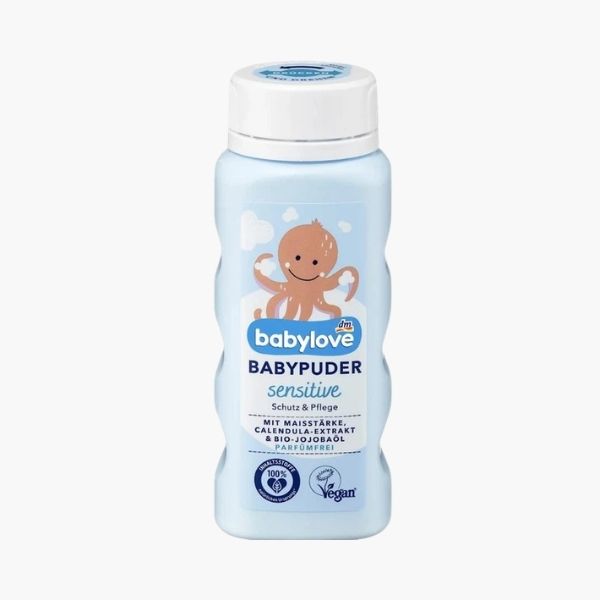 Присыпка детская Babylove Sensitive для чувствительной кожи младенцев | 100 g