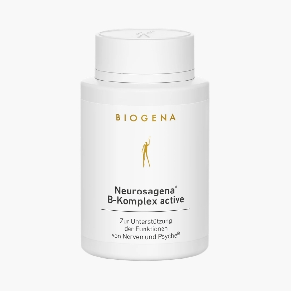 Vitamin B Complex от Биогена — поддержка энергии и нервной системы | Biogena Neurosagena® Vitamin B Complex Active Gold | 60 капсул
